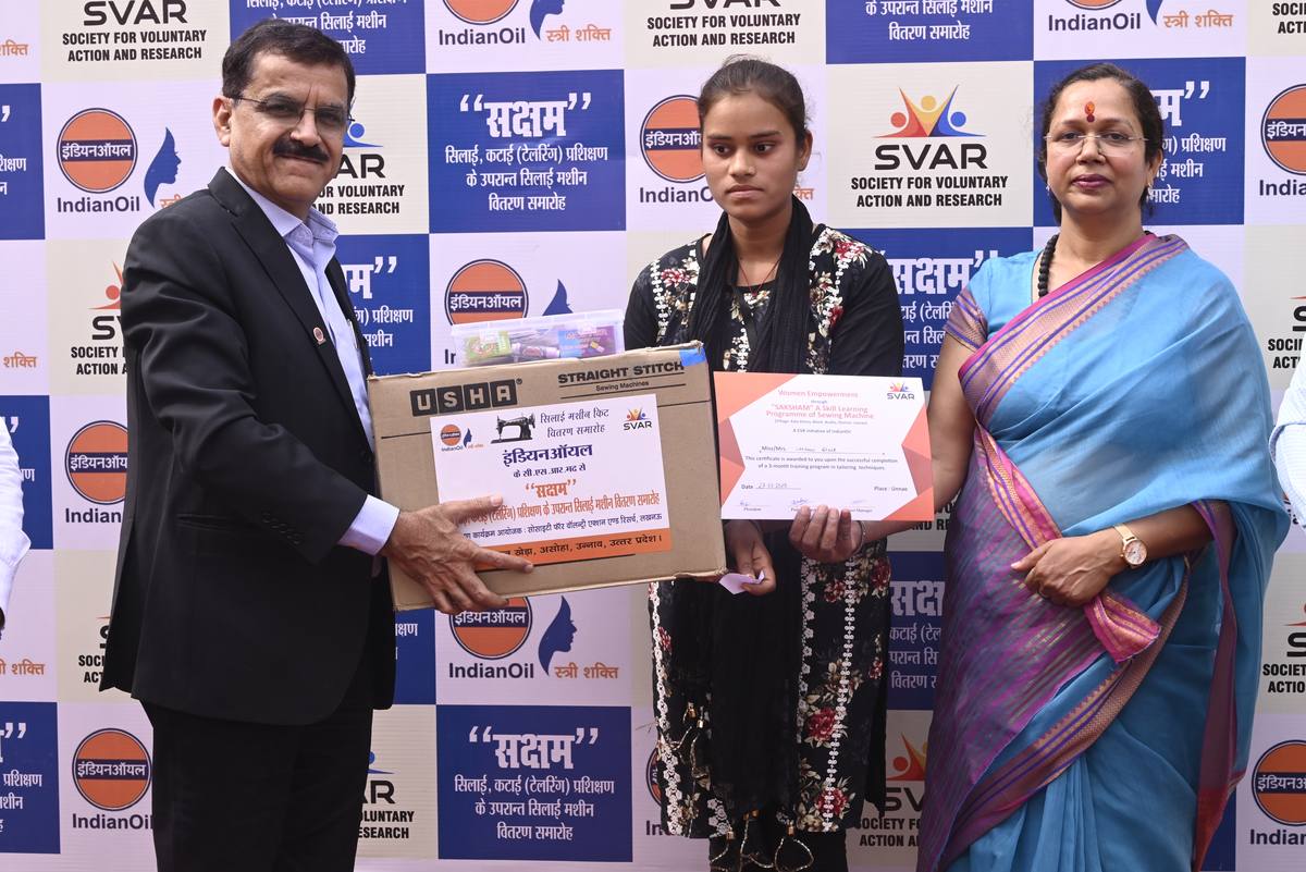SAKSHAM Sewing Machine Skill Program - IOCL