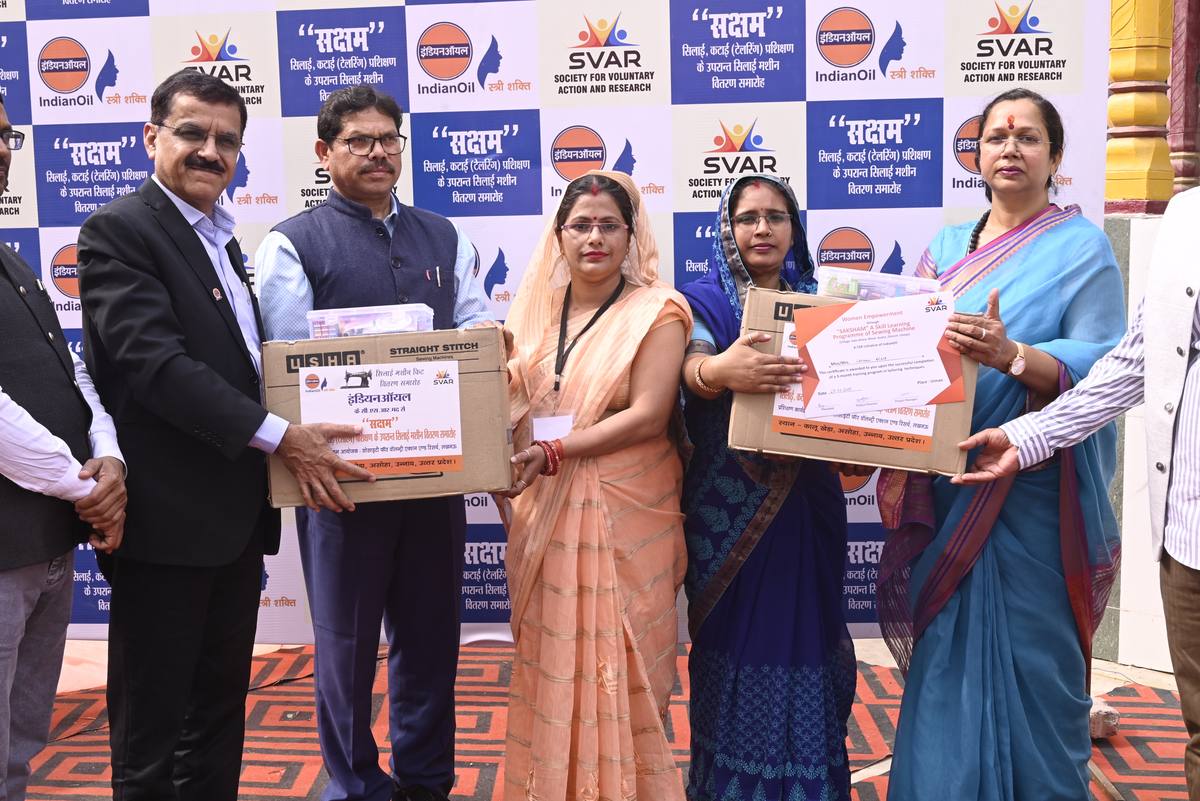 SAKSHAM Sewing Machine Skill Program - IOCL